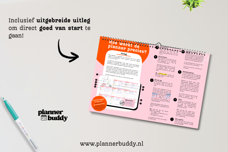 PlannerBuddy Roze - Afbeelding 5