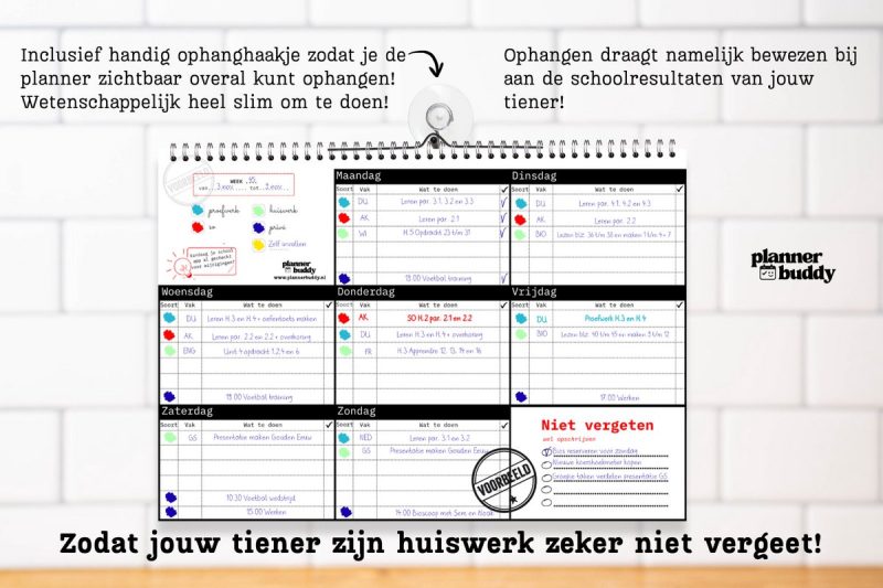 PlannerBuddy Rood - Afbeelding 5