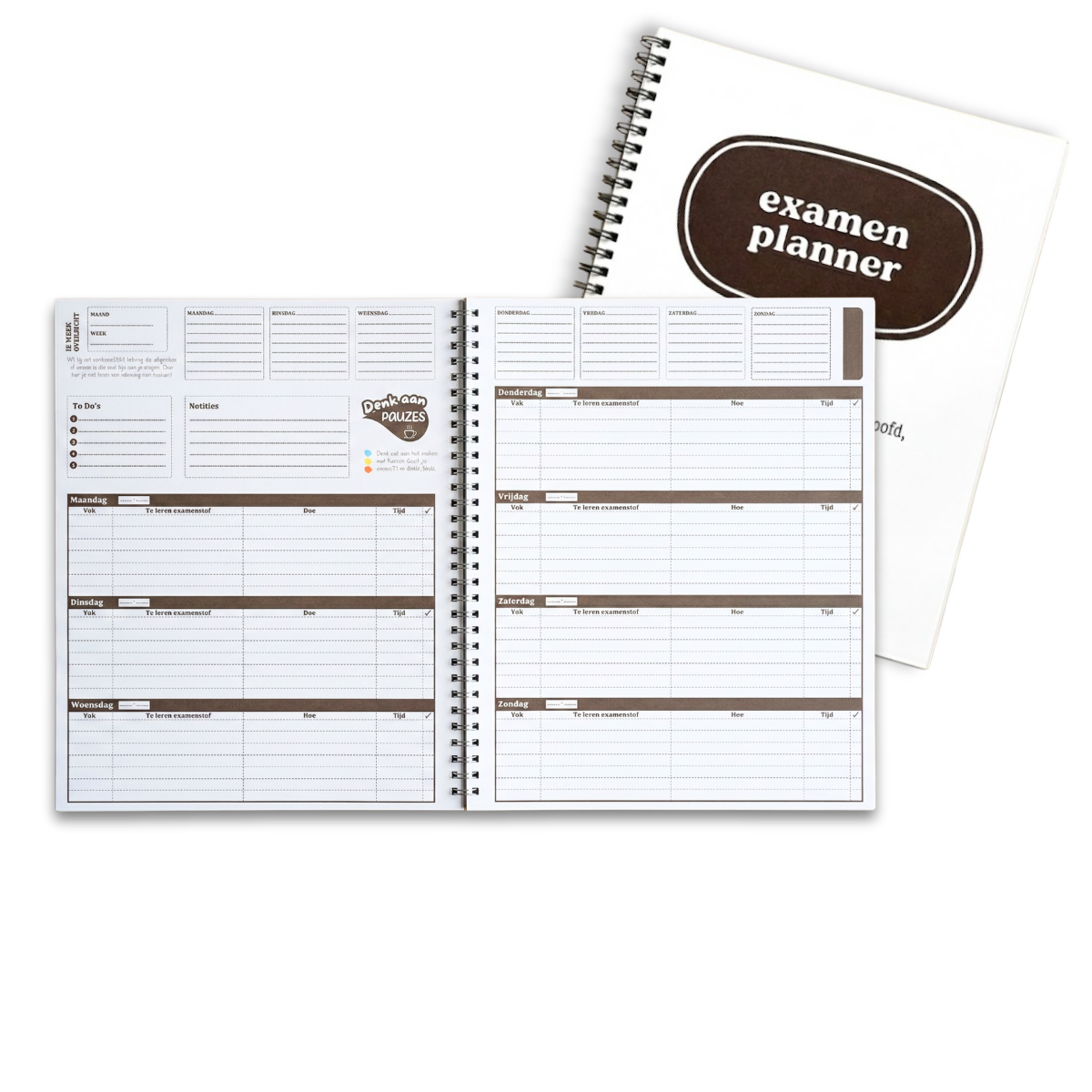 Examenplanner homepage Examenplanner studieplanner plannerbuddy
