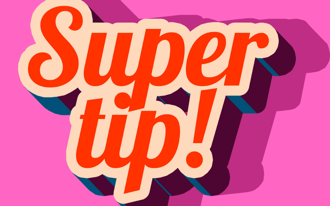 Supertip: begin niet met plannen